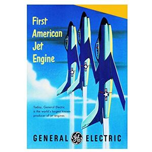 Wee Blue Coo Vintage Ad Transport American Jet Engine Plane Wall Art Print Wee Blue Coo Vintage Ad Transport American Jet Engine Plane Wall Art Print