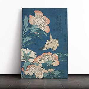 Big Box Art Canvas Print Wall Art Kaigetsudo Ando Peonies and Canaries Japanese Oriental Mounted Stretched Box Frame Picture Home Decor for Kitchen, Living Room, Bedroom, Multi-Colour, 24x16 Inch Big Box Art Canvas Print Wall Art Kaigetsudo Ando Peonies and Canaries Japanese Oriental Mounted Stretched Box Frame Picture Home Decor for Kitchen, Living Room, Bedroom, Multi-Colour, 24x16 Inch
