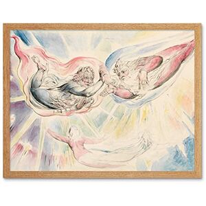 Fine Art Prints William Blake St Peter And St James With Dante And Beatrice Art Print Framed Poster Wall Decor 12x16 inch Fine Art Prints William Blake St Peter And St James With Dante And Beatrice Art Print Framed Poster Wall Decor 12x16 inch