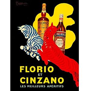 Wee Blue Coo Advert Drink Alcohol Florio Zebra Aperitif Art Print Poster Wall Decor 12X16 Inch Wee Blue Coo Advert Drink Alcohol Florio Zebra Aperitif Art Print Poster Wall Decor 12X16 Inch