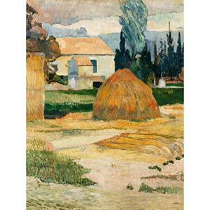 Fine Art Prints Gauguin Landscape Near Arles Painting Premium Wall Art Canvas Print 18X24 Inch Fine Art Prints Gauguin Landscape Near Arles Painting Premium Wall Art Canvas Print 18X24 Inch