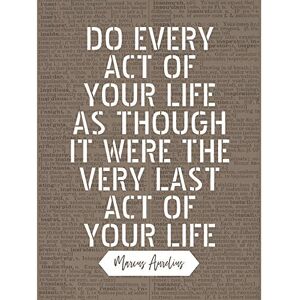Artery8 Dictionary Quote Marcus Aurelius Every Act Last Art Print Canvas Premium Wall Decor Poster Mural Artery8 Dictionary Quote Marcus Aurelius Every Act Last Art Print Canvas Premium Wall Decor Poster Mural
