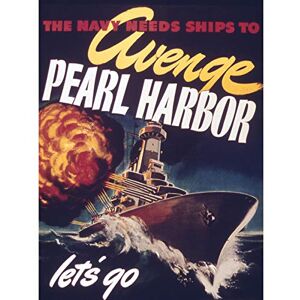 Fine Art Prints War WWII USA Navy Needs Avenge Pearl Harbor Werbung Premium Wall Art Canvas Print 45,7 x 61 cm Fine Art Prints War WWII USA Navy Needs Avenge Pearl Harbor Werbung Premium Wall Art Canvas Print 45,7 x 61 cm