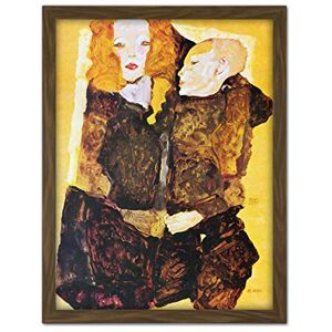 Fine Art Prints Schiele Mother Child Painting Large Framed Art Print Poster Wall Decor 18x24 in Fine Art Prints Schiele Mother Child Painting Large Framed Art Print Poster Wall Decor 18x24 in