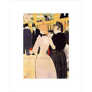 Wee Blue Coo Toulouse Lautrec At Moulin Rouge La Goulue Her Sister Art Wall Art Print Wee Blue Coo Toulouse Lautrec At Moulin Rouge La Goulue Her Sister Art Wall Art Print