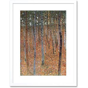 Wee Blue Coo Gustav Klimt Beech Grove I Old Master Painting Framed Wall Art Print Wee Blue Coo Gustav Klimt Beech Grove I Old Master Painting Framed Wall Art Print