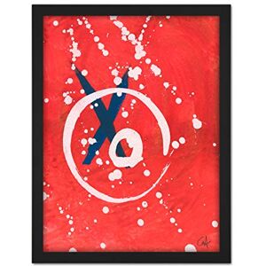 Artery8 Hendo Tanuki Abstract Painting Cross Circle A Artwork Framed Wall Art Print 18X24 Inch Artery8 Hendo Tanuki Abstract Painting Cross Circle A Artwork Framed Wall Art Print 18X24 Inch