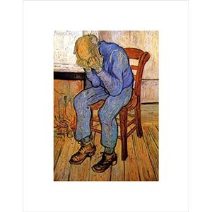 Wee Blue Coo VAN GOGH OLD MAN IN SORROW ON THRESHOLD ETERNITY 1890 ART PRINT B12X2108 Wee Blue Coo VAN GOGH OLD MAN IN SORROW ON THRESHOLD ETERNITY 1890 ART PRINT B12X2108
