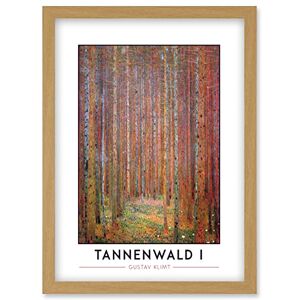 Wee Blue Coo Gustav Klimt Tannenwald I Fir Forest Painting Artwork Framed Wall Art Print A4 Wee Blue Coo Gustav Klimt Tannenwald I Fir Forest Painting Artwork Framed Wall Art Print A4