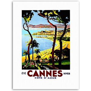 Wee Blue Coo Cannes Cote Dazur Beach Film Festival Francead Travel Canvas Art Print Wee Blue Coo Cannes Cote Dazur Beach Film Festival Francead Travel Canvas Art Print