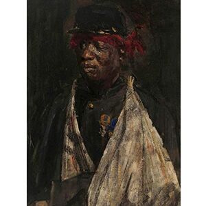 Artery8 Isaac Israels Portrait Of A Wounded Knil Soldier Unframed Wall Art Print Poster Home Decor Premium Artery8 Isaac Israels Portrait Of A Wounded Knil Soldier Unframed Wall Art Print Poster Home Decor Premium