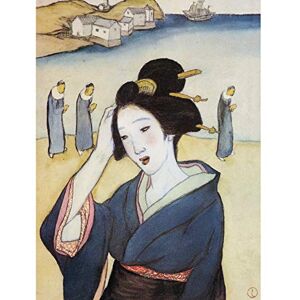 Artery8 Takehisa Scenes At Nagasaki Dejima Painting Large Wall Art Poster Print Thick Paper 18X24 Inch Artery8 Takehisa Scenes At Nagasaki Dejima Painting Large Wall Art Poster Print Thick Paper 18X24 Inch