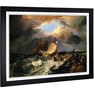 Big Box Art Framed Print of J.M.W (Joseph Mallord William Turner) Calais Pier Design Wall Art Picture Home Decor for Living Room, Bedroom, Office, Black, A2 / 24.5x18 Inch / 62x45cm Big Box Art Framed Print of J.M.W (Joseph Mallord William Turner) Calais Pier Design Wall Art Picture Home Decor for Living Room, Bedroom, Office, Black, A2 / 24.5x18 Inch / 62x45cm