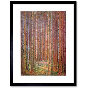 Wee Blue Coo Klimt Tannenwald I Old Master Painting Picture Framed Wall Art Print Wee Blue Coo Klimt Tannenwald I Old Master Painting Picture Framed Wall Art Print