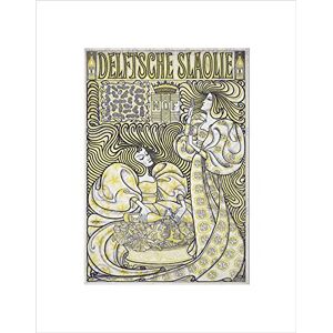 Wee Blue Coo Jan Toorop Delftsche Slaolie Old Master Picture Wall Art Print Wee Blue Coo Jan Toorop Delftsche Slaolie Old Master Picture Wall Art Print