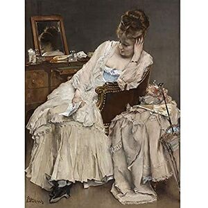 Artery8 Alfred Stevens Memories And Regrets Painting Unframed Wall Art Print Poster Home Decor Premium Artery8 Alfred Stevens Memories And Regrets Painting Unframed Wall Art Print Poster Home Decor Premium