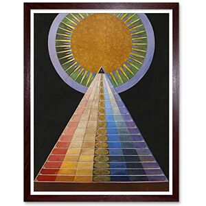 Wee Blue Coo Painting Hilma Af Klint 1907 Altarpiece No 1 Group Art Print Framed Poster Wall Decor 12X16 Inch Wee Blue Coo Painting Hilma Af Klint 1907 Altarpiece No 1 Group Art Print Framed Poster Wall Decor 12X16 Inch