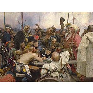Wee Blue Coo Ilya Yefimovich Repin Cossacks Old Master Painting Art Print Poster Wall Decor 12X16 Inch Wee Blue Coo Ilya Yefimovich Repin Cossacks Old Master Painting Art Print Poster Wall Decor 12X16 Inch