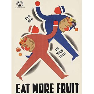 Wee Blue Coo Public Formation Health Australia Eat More Fruit Art Print Poster Wall Decor 12X16 Inch Wee Blue Coo Public Formation Health Australia Eat More Fruit Art Print Poster Wall Decor 12X16 Inch