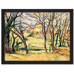 Artery8 Cezanne Trees Houses Near Jas De Bouffan Painting Artwork Framed Wall Art Print 18X24 Inch Artery8 Cezanne Trees Houses Near Jas De Bouffan Painting Artwork Framed Wall Art Print 18X24 Inch