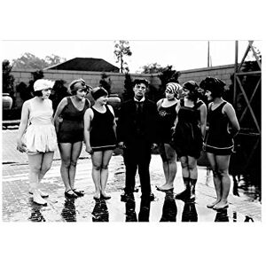 Wee Blue Coo Vintage Photo Group Movie Star Buster Keaton Picture Wall Art Print Wee Blue Coo Vintage Photo Group Movie Star Buster Keaton Picture Wall Art Print