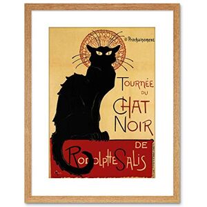 Wee Blue Coo Black Cat Chat Noir Rodolphe Salis Paris Framed Wall Art Print Wee Blue Coo Black Cat Chat Noir Rodolphe Salis Paris Framed Wall Art Print