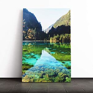 Big Box Art Canvas Print Wall Art Beautiful Lake and Mountain Landscape Mounted & Stretched Box Frame Picture Home Decor for Kitchen, Living Room, Bedroom, Hallway, Multi-Colour, 30x20 Inch Big Box Art Canvas Print Wall Art Beautiful Lake and Mountain Landscape Mounted & Stretched Box Frame Picture Home Decor for Kitchen, Living Room, Bedroom, Hallway, Multi-Colour, 30x20 Inch