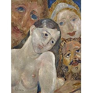 Fine Art Prints Josephson Ecstatic Heads Faces Painting Art Print Canvas Premium Wall Decor Poster Mural Fine Art Prints Josephson Ecstatic Heads Faces Painting Art Print Canvas Premium Wall Decor Poster Mural