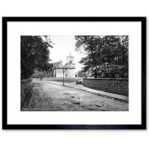 Wee Blue Coo LOWESTOFT HIGH LIGHTHOUSE ENGLAND VINTAGE OLD BW FRAMED ART PRINT MOUNT B12X297 Wee Blue Coo LOWESTOFT HIGH LIGHTHOUSE ENGLAND VINTAGE OLD BW FRAMED ART PRINT MOUNT B12X297