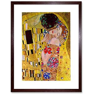 Wee Blue Coo Klimt Kiss Old Master Painting Picture Framed Wall Art Print Wee Blue Coo Klimt Kiss Old Master Painting Picture Framed Wall Art Print