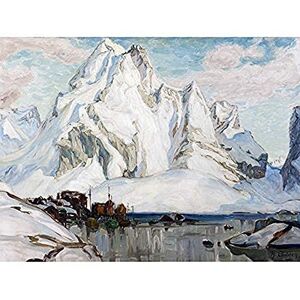 Fine Art Prints Boberg After Massacre Mountain Snow Boote See Gemälde ungerahmt Wandbild Kunstdruck Poster Home Decor Premium Fine Art Prints Boberg After Massacre Mountain Snow Boote See Gemälde ungerahmt Wandbild Kunstdruck Poster Home Decor Premium