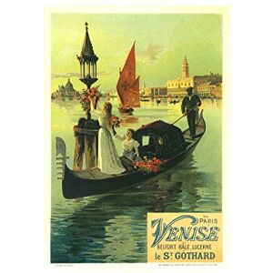 Wee Blue Coo Travel Venice Doge Palace Basilica Marco Switzerland Ad Wall Art Print Wee Blue Coo Travel Venice Doge Palace Basilica Marco Switzerland Ad Wall Art Print