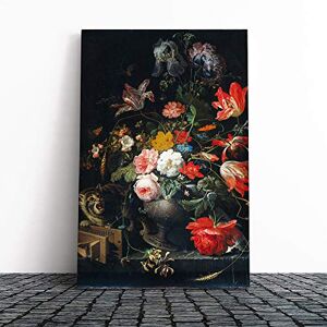 Big Box Art Abraham Mignon Flowers Cat Canvas Print Gallery Wrapped 30mm Frame Wall Art 30x20 inches Ready to Hang Modern Animals Picture Living Room Bedroom Lounge Office Big Box Art Abraham Mignon Flowers Cat Canvas Print Gallery Wrapped 30mm Frame Wall Art 30x20 inches Ready to Hang Modern Animals Picture Living Room Bedroom Lounge Office