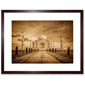 Wee Blue Coo Photo Landmark Composition Taj Mahal Agra India Framed Wall Art Print Wee Blue Coo Photo Landmark Composition Taj Mahal Agra India Framed Wall Art Print