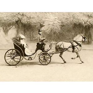 Artery8 Edgar Chahine Victoria 1907 Woman Horse Carriage Unframed Wall Art Print Poster Home Decor Premium Artery8 Edgar Chahine Victoria 1907 Woman Horse Carriage Unframed Wall Art Print Poster Home Decor Premium