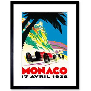 Wee Blue Coo Sport Ad Monaco Grand Prix Motor Race 1932 Monte Carlo Framed Wall Art Print Wee Blue Coo Sport Ad Monaco Grand Prix Motor Race 1932 Monte Carlo Framed Wall Art Print