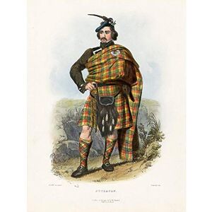 Wee Blue Coo Painting Portrait Highland Clan Scotland Tartan Buchanan Art Print Poster Wall Decor 12X16 Inch Wee Blue Coo Painting Portrait Highland Clan Scotland Tartan Buchanan Art Print Poster Wall Decor 12X16 Inch