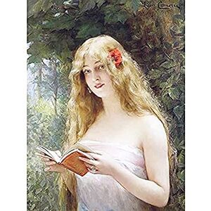 Fine Art Prints Comerre Beautiful Liseuse Woman Book Portrait Painting Unframed Wall Art Print Poster Home Decor Premium Fine Art Prints Comerre Beautiful Liseuse Woman Book Portrait Painting Unframed Wall Art Print Poster Home Decor Premium