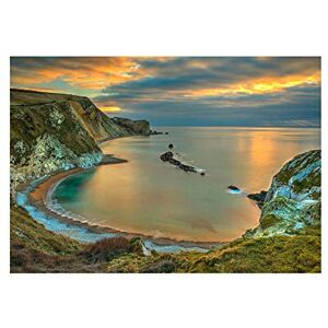 Wee Blue Coo Photo Seascape Beach Durdle Door England Wall Art Print Wee Blue Coo Photo Seascape Beach Durdle Door England Wall Art Print