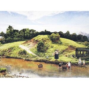 Fine Art Prints Dyce Scene In Arran Riverside Scotland Painting Large Wall Art Print Canvas Premium Mural Fine Art Prints Dyce Scene In Arran Riverside Scotland Painting Large Wall Art Print Canvas Premium Mural