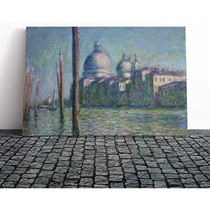 Big Box Art Canvas Print Wall Art Claude Monet Le Grand Canal, Venice Mounted & Stretched Box Frame Picture Home Decor for Kitchen, Living Room, Bedroom, Hallway, Multi-Colour, 20x14 Inch Big Box Art Canvas Print Wall Art Claude Monet Le Grand Canal, Venice Mounted & Stretched Box Frame Picture Home Decor for Kitchen, Living Room, Bedroom, Hallway, Multi-Colour, 20x14 Inch