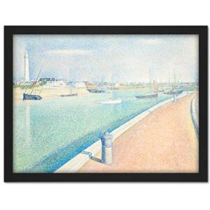 Fine Art Prints Seurat Georges The Channel Of Gravelines Petit Fort Philippe Large Framed Art Print Poster Wall Decor 18x24 Fine Art Prints Seurat Georges The Channel Of Gravelines Petit Fort Philippe Large Framed Art Print Poster Wall Decor 18x24