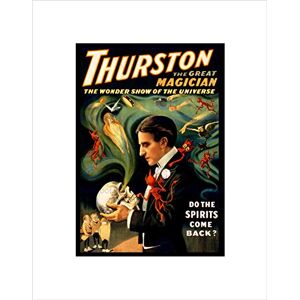 Wee Blue Coo Theatre Vaudeville Thurston Magic Stage Show Wall Art Print Wee Blue Coo Theatre Vaudeville Thurston Magic Stage Show Wall Art Print