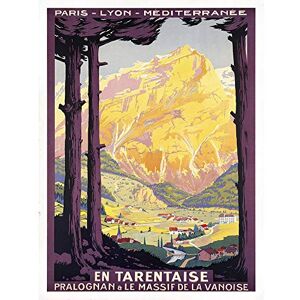 Wee Blue Coo Travel Pralognan Vanoise France Alpine Resort Mountain Valley Pine Art Print Poster Wall Decor 12X16 Inch Wee Blue Coo Travel Pralognan Vanoise France Alpine Resort Mountain Valley Pine Art Print Poster Wall Decor 12X16 Inch