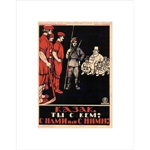 Wee Blue Coo POLITICAL SOVIET UNION WAR CIVIL RUSSIAN REVOLUTION RED WHITE ART PRINT B12X1086 Wee Blue Coo POLITICAL SOVIET UNION WAR CIVIL RUSSIAN REVOLUTION RED WHITE ART PRINT B12X1086