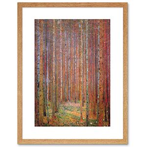 Wee Blue Coo 9x7 '' GUSTAV KLIMT TANNENWALD I OLD MASTER PAINTING FRAMED ART PRINT F97X387 Wee Blue Coo 9x7 '' GUSTAV KLIMT TANNENWALD I OLD MASTER PAINTING FRAMED ART PRINT F97X387