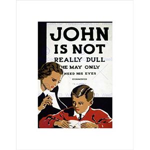 Wee Blue Coo Health Eyes Sight USA Vintage Advert Retro Wall Wall Art Print Wee Blue Coo Health Eyes Sight USA Vintage Advert Retro Wall Wall Art Print