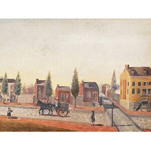 Artery8 Chappel New York Garbage Cart 1870 Painting Premium Wall Art Canvas Print 18X24 Inch Artery8 Chappel New York Garbage Cart 1870 Painting Premium Wall Art Canvas Print 18X24 Inch
