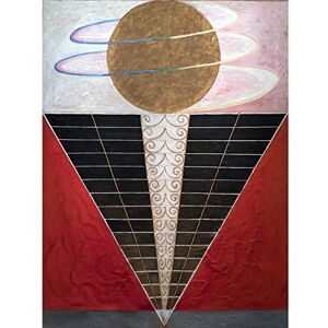 Artery8 Hilma Af Klint Group X No 2 Altarpiece Abstract Premium Wall Art Canvas Print 18X24 Inch Artery8 Hilma Af Klint Group X No 2 Altarpiece Abstract Premium Wall Art Canvas Print 18X24 Inch