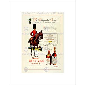 Wee Blue Coo Vintage Ad Alcohol Whisky Scotch Scots Guard Horseman Wall Art Print Wee Blue Coo Vintage Ad Alcohol Whisky Scotch Scots Guard Horseman Wall Art Print